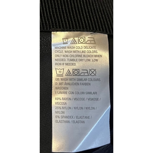 J Jason Wu NWOT ankle length knit city pants navy size 0 - Picture 7 of 8